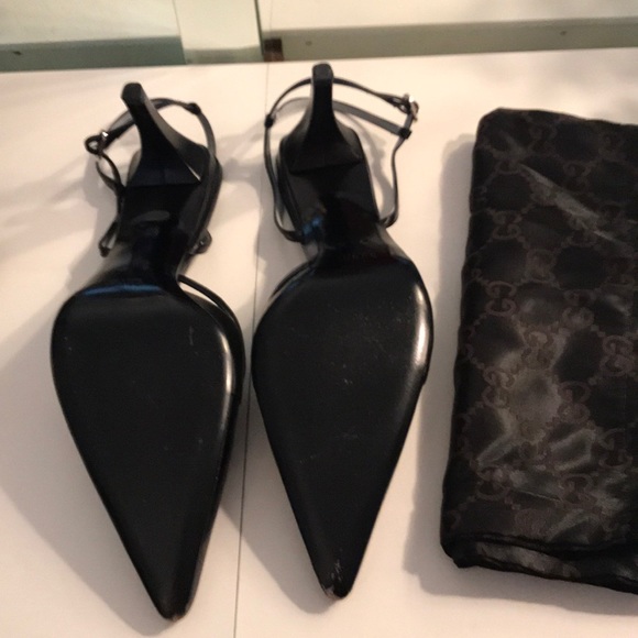 BEAUTIFUL GUCCI LEATHER SANDALS 👡 - Picture 5 of 6